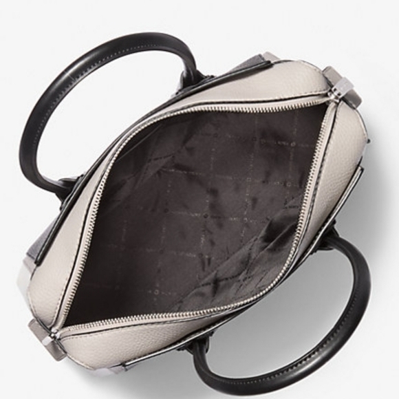 Michael Kors NWT Mercer Medium Color-Block Belted Satchel - Picture 2 of 4